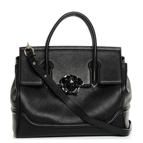 versace satin bag|Versace purses black label.